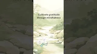 Thumbnail: Gratitude Mindfulness Meditation | #shorts #gratitudemeditation #meditation #mindfulness