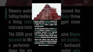 Thumbnail: No CGI: The Insane Pyramid Fall in Apocalypto 🤯