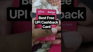 Thumbnail: Best free upi cashback card 2026 slice credit card