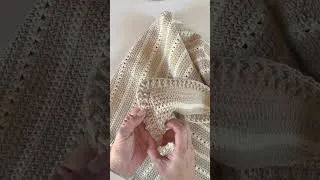 Thumbnail: Tiny Trails Baby Blanket can be made any size! #crochet