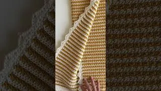 Thumbnail: Cottage Lace Baby Blanket can be made any size! Free crochet pattern on daisyfarmcrafts.com.