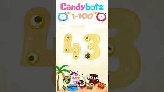 Thumbnail: CandyBots 123 Numbers - Number 43 | CandyBots Games