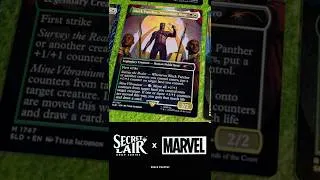 Thumbnail: Magic the Gathering BLACK PANTHER Secret Lair Drop Series