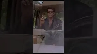 Thumbnail: Jeff Goldblum, Jumping out of the vehicle, Chaos Theory, Jurassic Park, Laura Dern, Sam Neill 1993