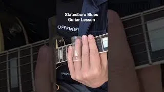 Thumbnail: STATESBORO BLUES Allman Bros. SLIDE GUITAR LESSON #guitar #guitarlesson #duaneallman #slideguitar