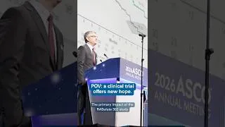 Thumbnail: ASCO: Phase 3 Trial in Metastatic Disease Found a RAS(ON) Inhibitor Doubled Median Overall Survival