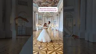 Thumbnail: Beautiful sequence for a non-dancing fiancé 💕 #weddingdance