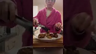Thumbnail: Making a one pan & one saucepan roast dinner for one #roastdinner #mealforone #dinnerforone #foodie