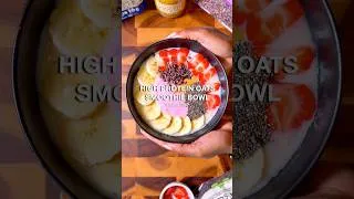 Thumbnail: High Protein Oats Smoothie Bowl