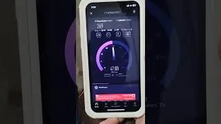 Thumbnail: Official TextNow Speed Test on iPhone12 connected to AT&T 5G in 9/29/25 #textnow #speedtest #5G