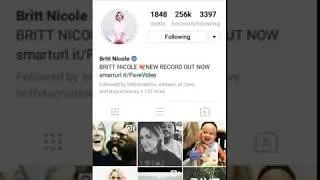 Thumbnail: Britt Nicole @itsbrittnicole on Instagram Video 6