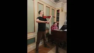 Thumbnail: Doing crazy stuff instead of rehearsing 🎻 #violin #100daysofpractice #classicalmusic #violinist