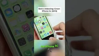 Thumbnail: Retro Unboxing! Green iPhone 5c (2013) #tech