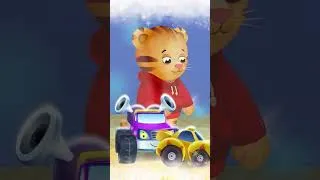 Thumbnail: Let's make believe the cars can sing! | Daniel Tiger's Neighbourhood #shorts