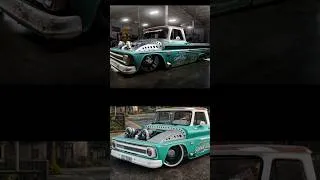 Thumbnail: Classic Car Studio 1966 Chevy C10 Tiffany Twin Turbo