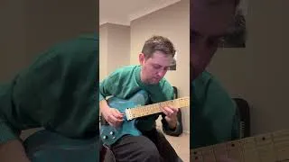 Thumbnail: Birthday NGD 🎂🎸 | Holdsworth-Style Lick on the Kiesel #shorts