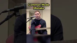 Thumbnail: The Biggest Mistake I Made Learning Modes 🎸 #shorts