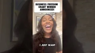 Thumbnail: She Just Won $1,000 For Her Business! #grants