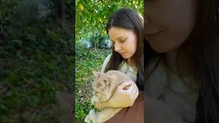 Thumbnail: A little walk with my cat 🐱
