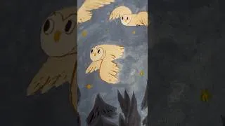 Thumbnail: Sketching a scene for a picture book 🌙🦉