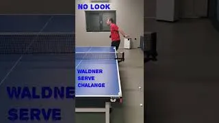 Thumbnail: Practicing serve placement #waldnerservechalange #pendulum #reversependulum #tabletennis