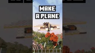 Thumbnail: How to make a plane #createaeronautics #createmod #minecraft