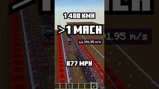Thumbnail: 🤯 1400 KMH Maglev Train Concept in Create Aeronautics #createaeronautics #createmod #flightdesign