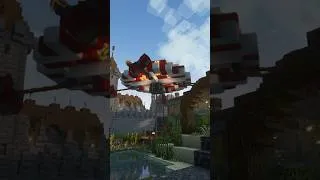 Thumbnail: A working Swing Ride in Minecraft #createaeronautics #minecraft