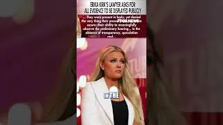 Thumbnail: BREAKING: Erika Kirk Demands Transparency in New Court Motion 🚨 | Latest Court Update