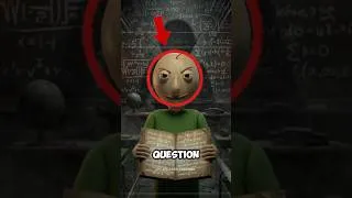 Thumbnail: WHY BALDI’S IMPOSSIBLE QUESTION IS ACTUALLY FAKE 😱#shorts #viralshorts