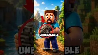 Thumbnail: WHY BEDROCK CANT BE BROKEN 😡 ?#minecraft #youtube #shorts