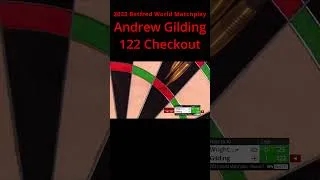 Thumbnail: Andrew Gilding 122 Check-out 🎯 2023 Betfred World Matchplay 2023 #darts #worldmatchplay