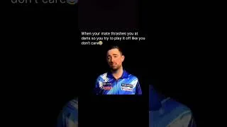 Thumbnail: Don't you start 🤣🎯 #darts #dartscommunity #shorts