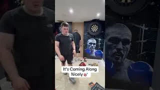 Thumbnail: New #darts Room coming along nicely #latest #fun