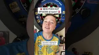 Thumbnail: Who is on the next episode of the Darts with Jack Podcast? 🎯 #viral #darts #likes #trending #fyp