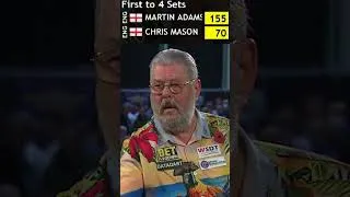 Thumbnail: Martin Adams 1️⃣5️⃣5️⃣ Checkout! 🔥 #darts #shorts