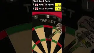 Thumbnail: 1️⃣4️⃣6️⃣ Checkout! 😍 #darts #shorts
