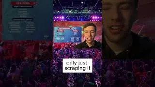 Thumbnail: Luck in Darts! 🎯 #darts #pdc #borland #worlddartschampionship #lukelittler #shorts