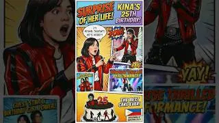 Thumbnail: Kina's 25th Birthday Surprise | MJ Theme | Philippines Michael Jackson #booknow #moonwalk #biopic