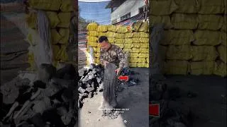 Thumbnail: How Is Charcoal Made Without Burning the Wood? 🤯🔥 #facts #ytshorts #trending