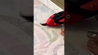 Thumbnail: Electric Cloth Cutter Cuts in Seconds