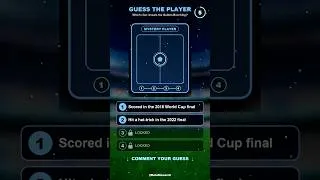 Thumbnail: Golden Boot Glory: Which Player Fits 4 World Cup Clues? #shorts