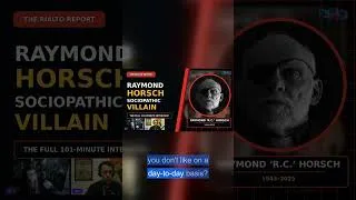 Thumbnail: Clip from an interview with RC Horsch, father of accused criminal Eugene Horsch #truecrimecommunity