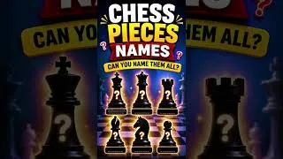 Thumbnail: Chess Pieces Names #shorts #chess #chesspieces