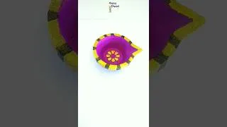 Thumbnail: DIWALI ✨🌟 Diya painting #shorts #painting