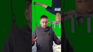 Thumbnail: ISS Wire Pulling - DEBUNKED #flatearth #nasa #shorts