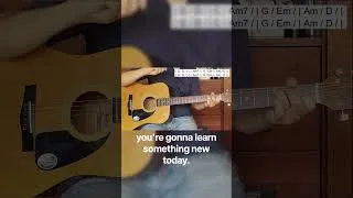 Thumbnail: Older Beginner Guitarist? Father & Son: Verse Chord Progression