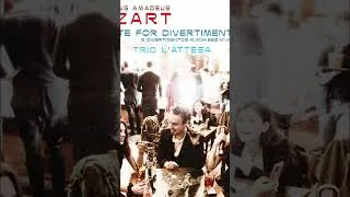 Thumbnail: Mozart's 'A Taste for Divertimento' Album Cover #shorts