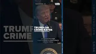 Thumbnail: Trump on crime rates during his presidency