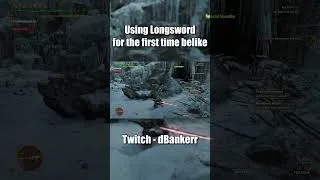 Thumbnail: The Longsword is actually satisfying  #gaming #monsterhunter
